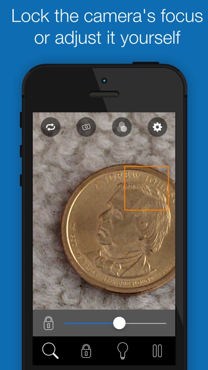 BigMagnify Free - Zooming Magnifier and Mirror with Flashlight