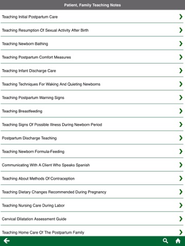 Screenshot #4 pour Maternity and Pediatric Nursing Reference App