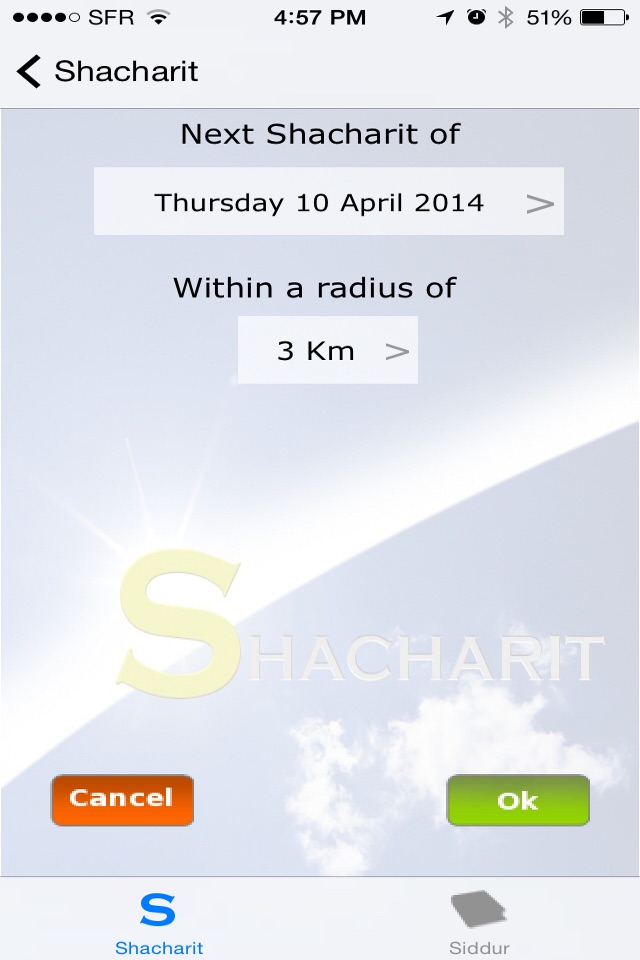 Shacharit screenshot 4