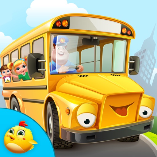 Wheels On Bus Kids Activities Icon