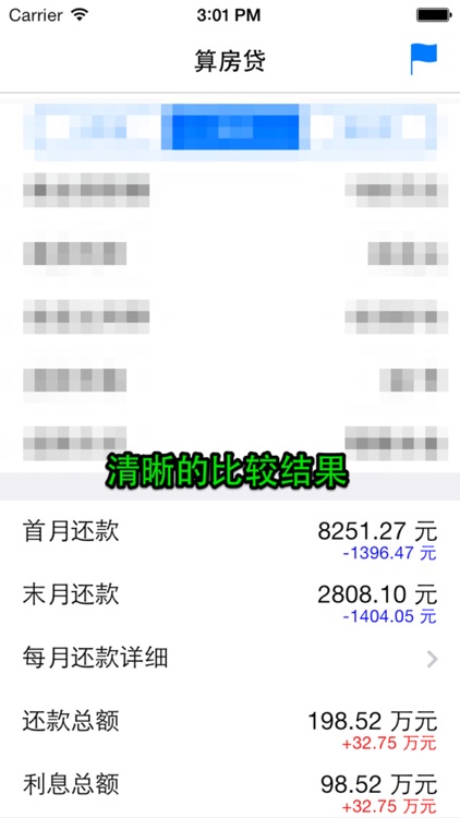 算房贷 - 房贷计算器专业版 screenshot-4