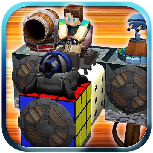 Blocky Pixel Car Builder 3D - Create & Drive iOS App