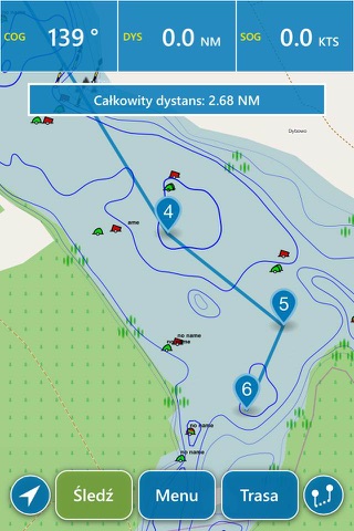 NaviApp Mazury -  żeglarska nawigacja po mazurskich jeziorach screenshot 2