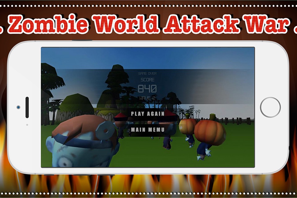 Zombie World Attack War - cool game adventure strategy screenshot 4