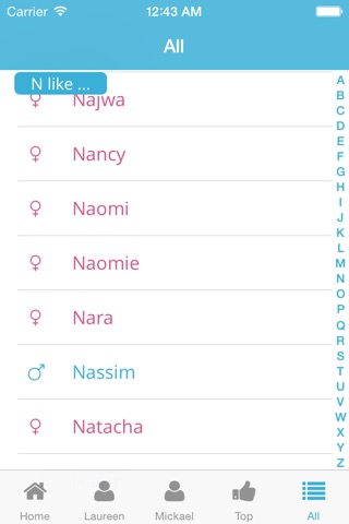 Which name? : first names list for your baby screenshot 4