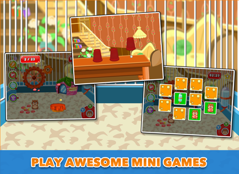 My Sweet Hamster - Your own little hamster to play with and take care of! iPad screenshot