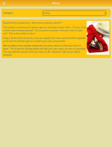 Screenshot #5 pour Persis Indian Grill