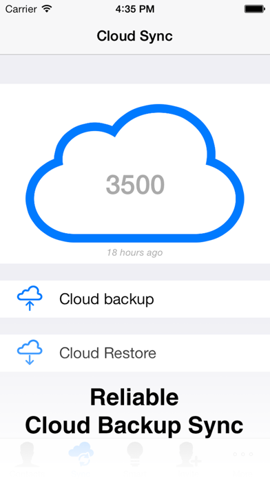 Cloude - The Most Reliable Contacts Cloud Backup, Sync and Restoreのおすすめ画像1