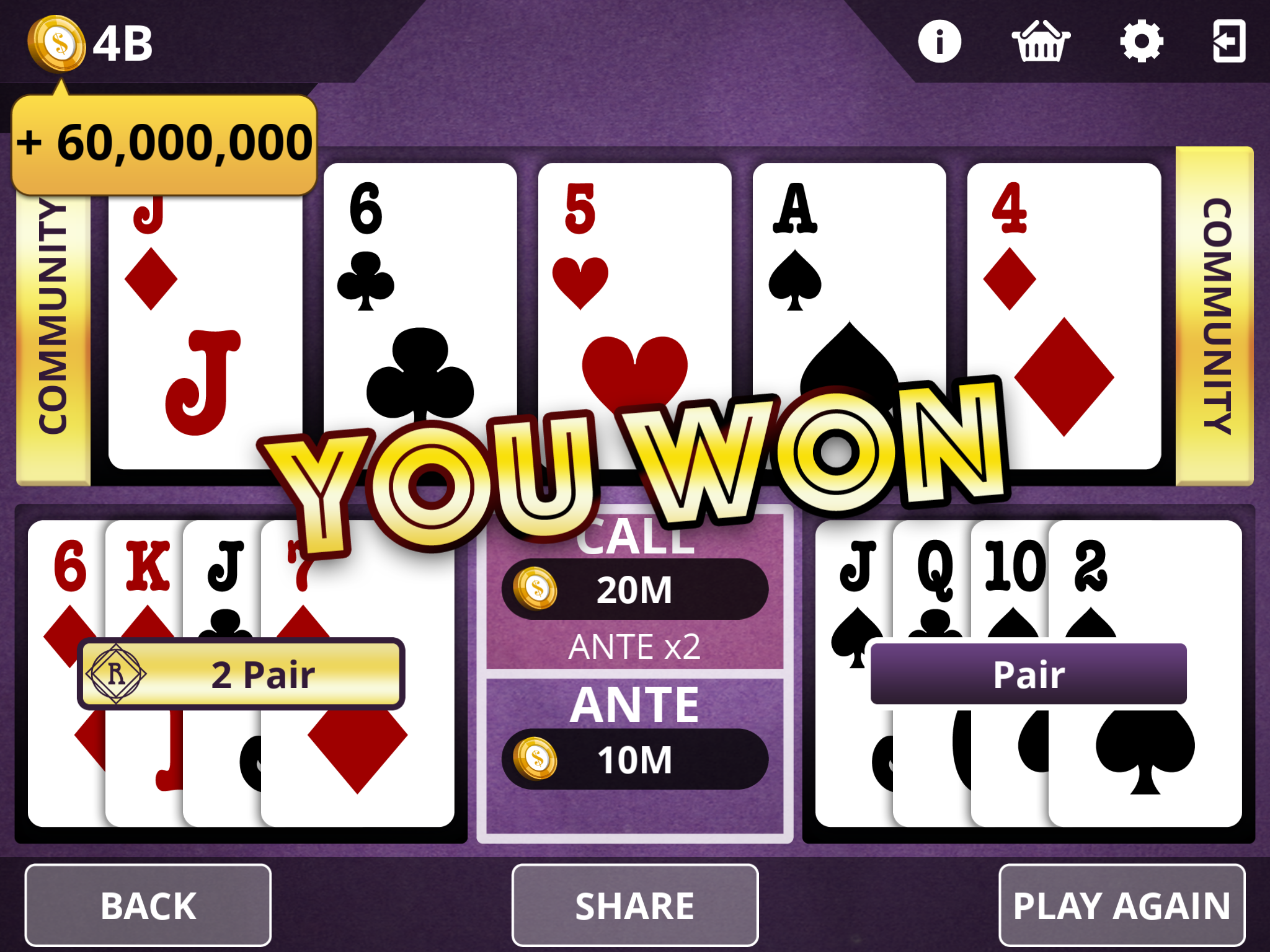 Omaha - Royal Online Casino screenshot 5