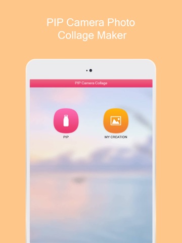 PIP Camera Photo Collage Maker iPad screenshot 5 - Photo & Video app