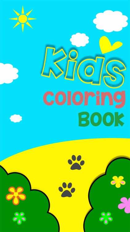 Kids Coloring Book(FREE) - cute 50 characters