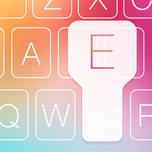 Blur Keyboard Themes Extension - 50+ Keyboard Skins Design Custom Keyboard for iOS 8 icon