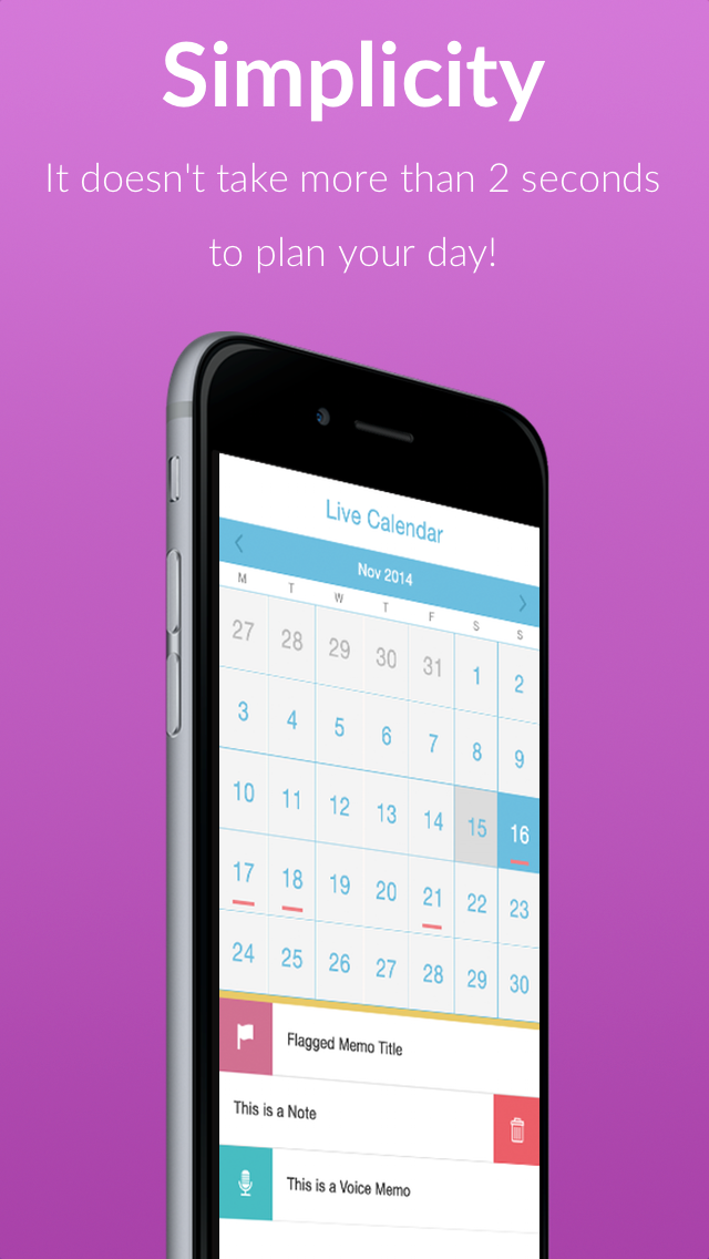 Sense - Pocket Diary and Journal for your iPhone with Simple Note Calendar Voice Memo and Task List Sharing-Syncing To Dropbox