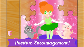 Ballerina Puzzles for Kids - Ballet Stars Jigsaw Games for Little Girls screenshot