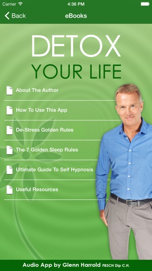 Detox Your Life by Glenn Harrold: A Self-Hypnosis Affirmatio(圖4)-速報App