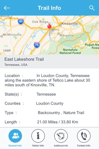 Tennessee National Recreation Trails screenshot 3