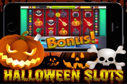 'Halloween Pumpkin Slot Machine screenshot 2