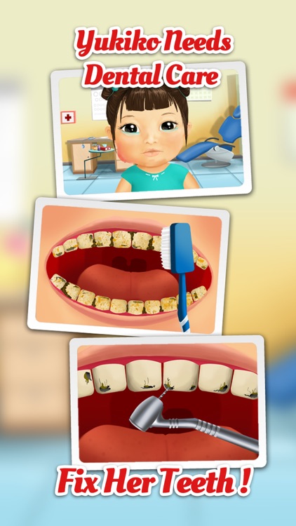 Sweet Baby Girl Kids Hospital 2 Allergy Emergency, Broken Leg and Dentist Office - Kids Game