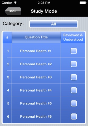 Praxis Health and PE Exam Prep screenshot 2