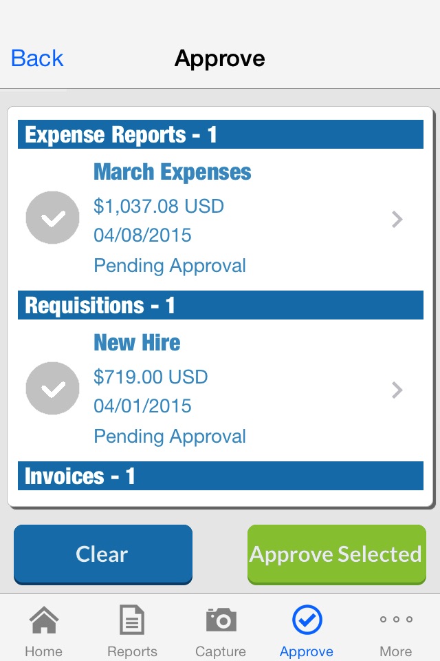 ExpenseWatch Mobile App screenshot 4