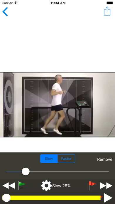 Screenshot #1 pour VideoMotion: Slow Motion Editor & Fast Motion App
