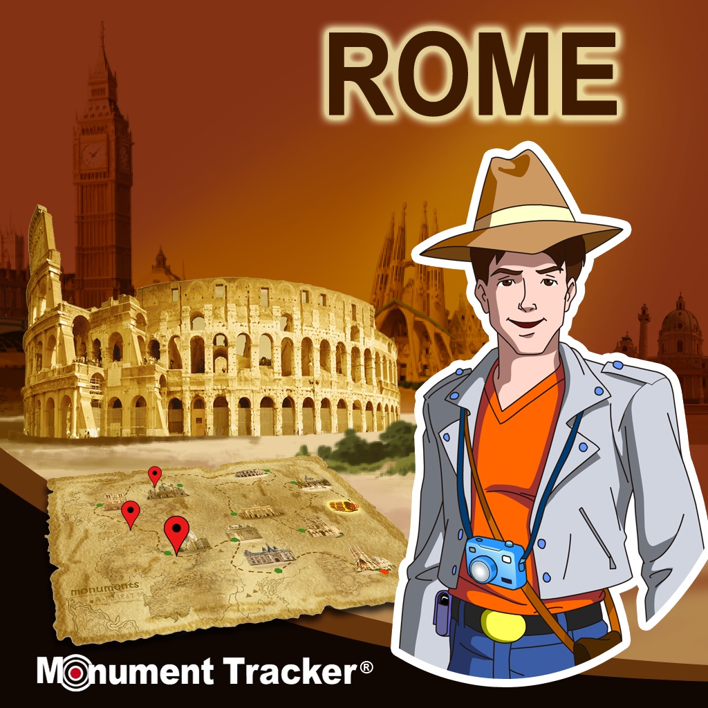 Brad in Rome – Fun & challenging travel Guide for Rome's History for kids & adults icon