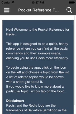 Pocket Reference For Redis screenshot 2