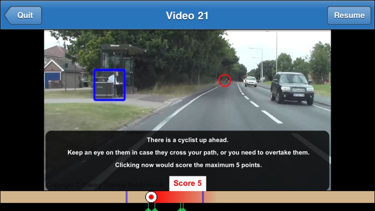 Driving Theory 4 All - Hazard Perception Videos Vol 4 for UK Driving Theory Test - Free screenshot-3