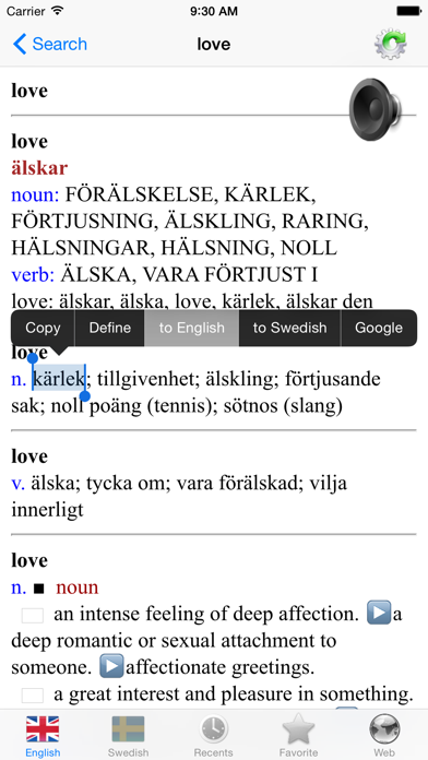 Swedish English dictionary - Svenska engelska ordbok, best translation tool for translator - bästa lexikon översättaのおすすめ画像3