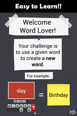 Game screenshot Witty Scholar – Recognize logical vocab to forge compound words together to define the correct answer choice! hack