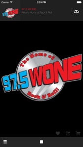 97.5 WONE Akron's Home of Rock & Roll screenshot #1 for iPhone