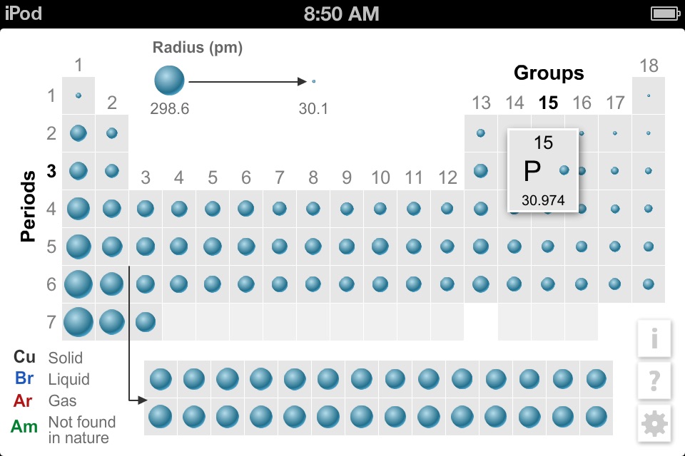 K12 Periodic Table of the Elements screenshot 4