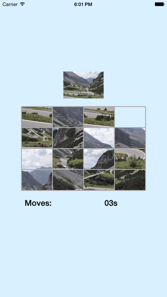 #5. Picture Puzzle - Image tile slider (iOS) By: Horatiu Rosca
