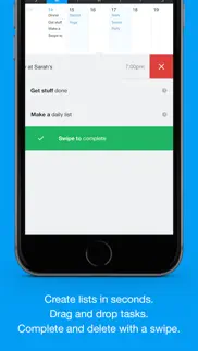 quicknote calendar - easy daily todo list task manager (free version) iphone screenshot 3