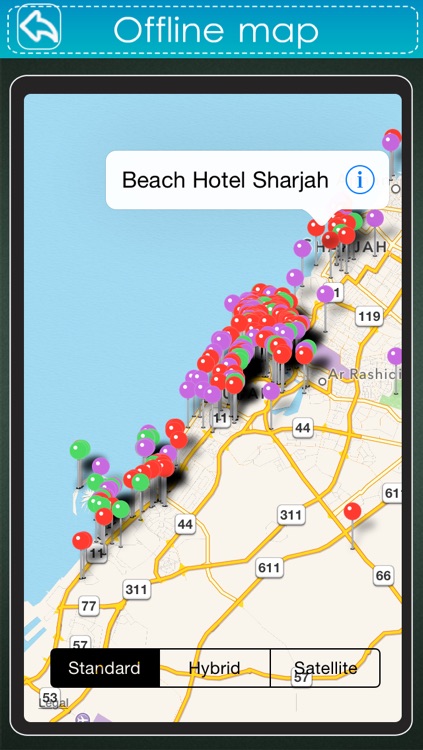 Dubai OfflineMap Visitors Guide screenshot-3