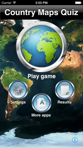 Country Maps Quiz screenshot 1