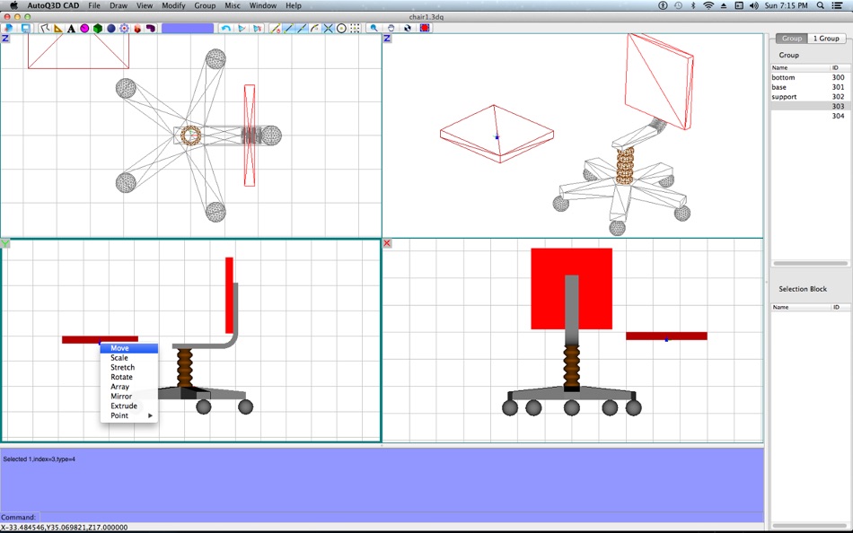 #2. AutoQ3D CAD (macOS) 由: AutoQ3D Team