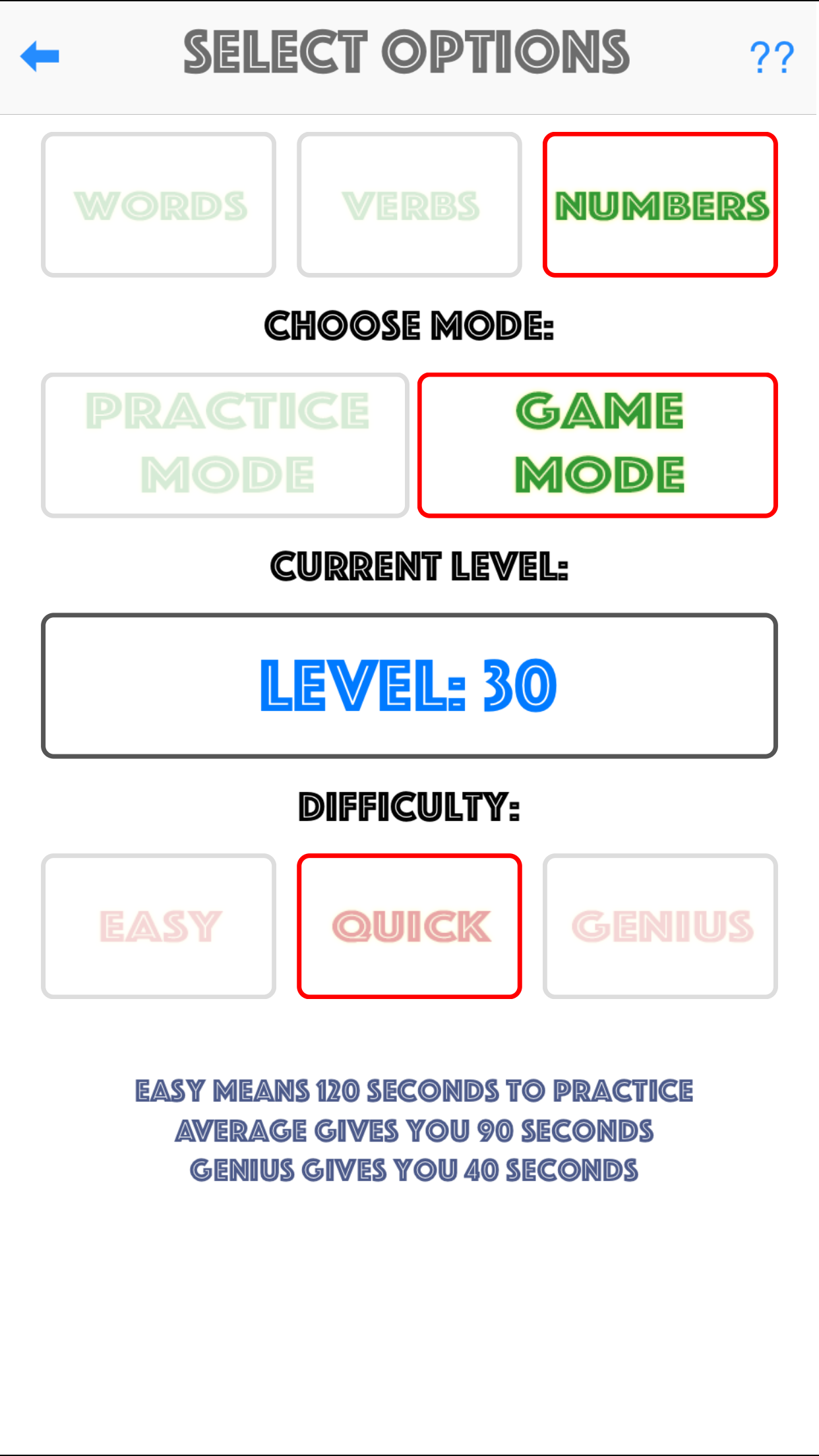 Farsi In A Flash screenshot 2