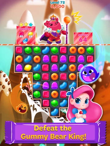 Screenshot #5 pour Cookie Cake Smash - 3 match puzzle game
