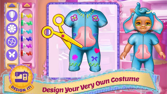 Design It - Baby Fashion Designer Dress Up  Make Up and Outfit Maker and Tailor