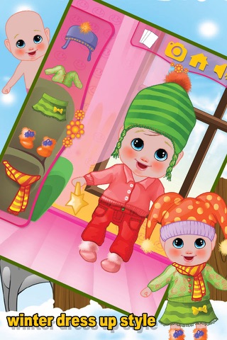 Winter Baby Dressup Pro - Make Kids Looks Stylish screenshot 2