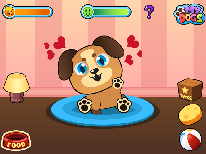 My Virtual Dog  Pet Puppy Game for Kids Boys and Girls