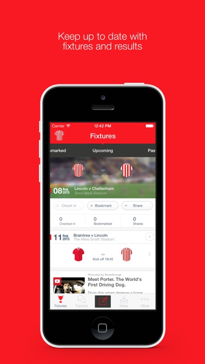 Fan App for Lincoln City FC