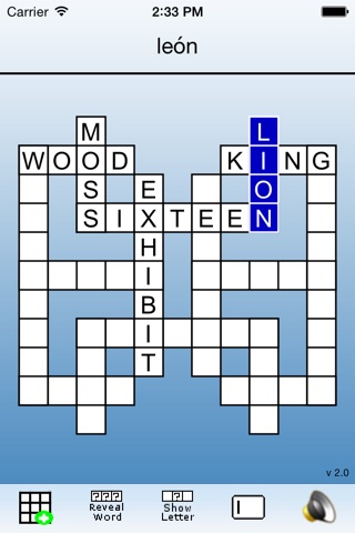 English and Italian Linguistic Crossword Puzzles screenshot 2