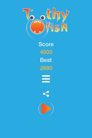 Casual arcade game – Toothy Fish screenshot 4