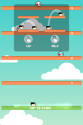 Penguin Fly - Radical Flappy Pengu Flying Skyward Safari screenshot 2