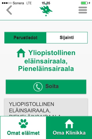 Eläinsairaala Mobiili screenshot 3