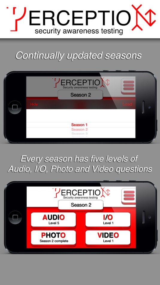 #4. ERCEPTIO - Cross train your brain! Test your perception and security observation skills with real video and audio clips from everyday life. (iOS) 由: Jaroszlav Zseleznov