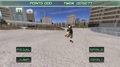 Screenshot #3 pour Roller Skating 3D Free Skate Action Board Game