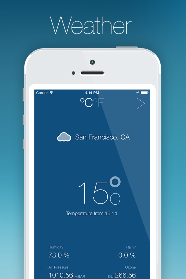 SpeedMeter - GPS tracker and a weather app in one screenshot 3